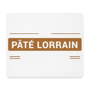 Le Pâté Lorrain, c'est Sacré - Tapis de souris (format paysage) - blanc - Devant