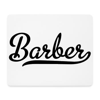 Barber - Mouse Pad (horizontal) - white - Front