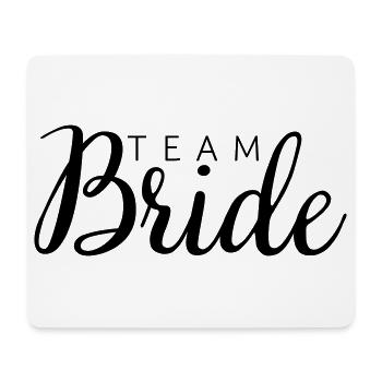Team Bride - Mousepad (Querformat) - Weiß - Vorne