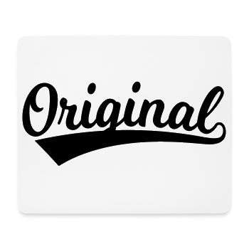 Original lettering - Mouse Pad (horizontal) - white - Front