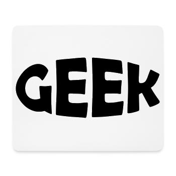 Geek - Mouse Pad (horizontal) - white - Front