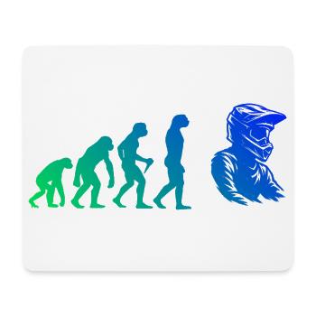 Motocross Fans aufgepasst schlichtes Statement - Mousepad (Querformat) - Weiß - Vorne