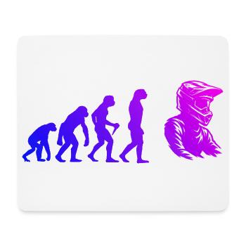 Statement for all motocross - Mouse Pad (horizontal) - white - Front