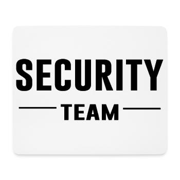 Security Team – Security | Order | Crew Shirt - Mouse Pad (horizontal) - white - Front