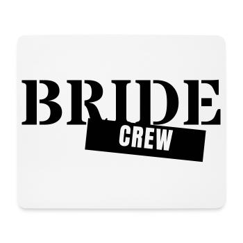 Équipe de la mariée - Équipe de la fête de garçon Filles de la fête de mariage de la mariée - Tapis de souris (format paysage) - blanc - Devant