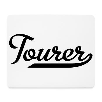 2541614 112658513 touriste - Tapis de souris (format paysage) - blanc - Devant
