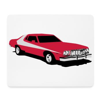 SH_Gran_Torino - Tapis de souris (format paysage) - blanc - Devant