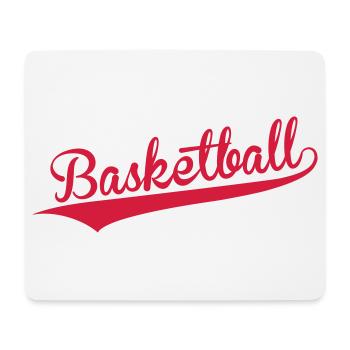 Basketball - Basket Ball - Game - Sport - Player - Mousepad (Querformat) - Weiß - Vorne