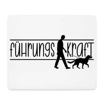 Führungskraft - Mousepad (Querformat) - Weiß - Vorne