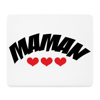 Mom / Mother's Day - Mouse Pad (horizontal) - white - Front