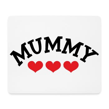 Mom / Mother's Day - Mouse Pad (horizontal) - white - Front
