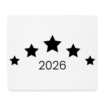2026 Symbol Stars - Mouse Pad (horizontal) - white - Front