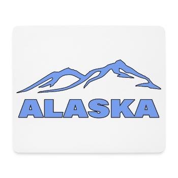 ALASKA - Mousepad (Querformat) - Weiß - Vorne