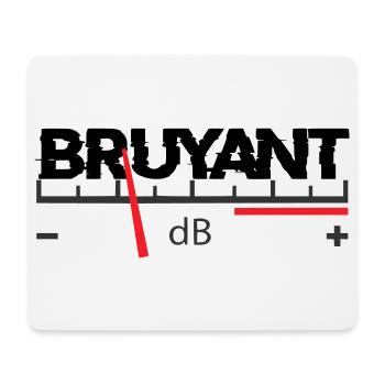Laut - Mousepad (Querformat) - Weiß - Vorne