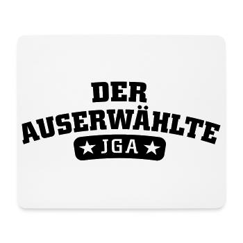 Der Auserwählte JGA - Mousepad (Querformat) - Weiß - Vorne