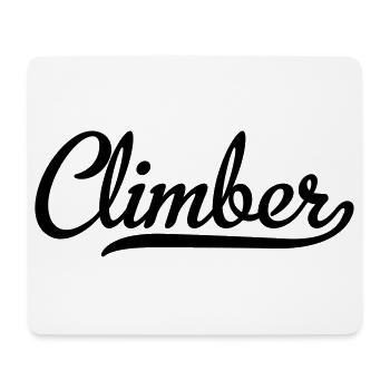 6061912 127796595 climber - Tapis de souris (format paysage) - blanc - Devant