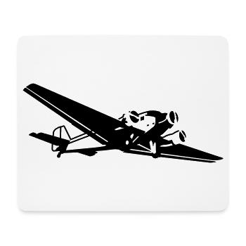 Ju-52 - Mousepad (Querformat) - Weiß - Vorne