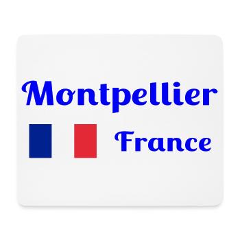 Montpellier, France- Stylish prints - Mouse Pad (horizontal) - white - Front