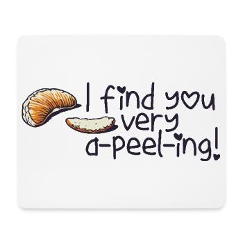 a-peel-ing - Mousepad (Querformat) - Weiß - Vorne