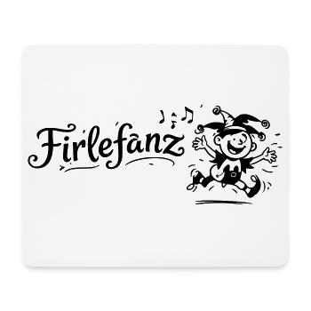 Firlefanz - Mousepad (Querformat) - Weiß - Vorne
