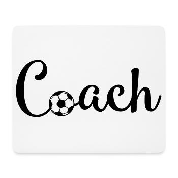Football Coach - Mouse Pad (horizontal) - white - Front