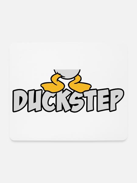 Duckstep - Mousepad (Querformat) - Weiß