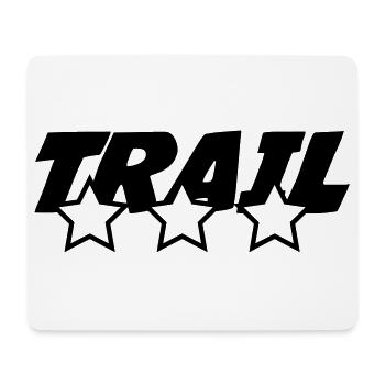 Running / Jogging / Run / Trail / Sport - Mouse Pad (horizontal) - white - Front