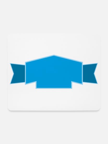 Banner - Mousepad (Querformat) - Weiß