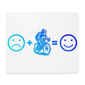 Road Bike Love Clear Look for Road Bike - Tapis de souris (format paysage) - blanc - Devant