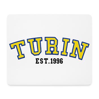 Turin gegründet 1996 - Mousepad (Querformat) - Weiß - Vorne