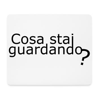 Looking - Mouse Pad (horizontal) - white - Front