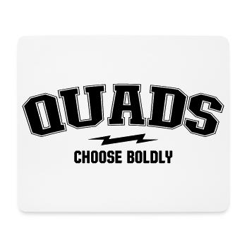 Varsity Arch – Quads-Abteilung - Mousepad (Querformat) - Weiß - Vorne