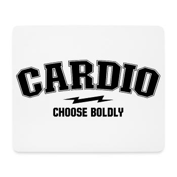 Varsity Arch - Cardio Dept - Mouse Pad (horizontal) - white - Front