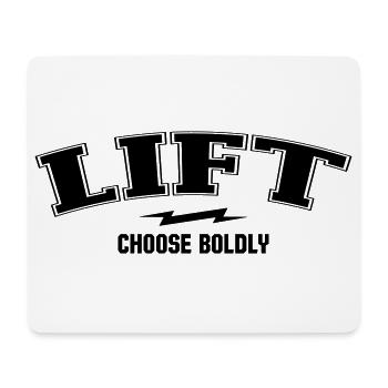 Varsity Arch - Lift Dept - Mouse Pad (horizontal) - white - Front