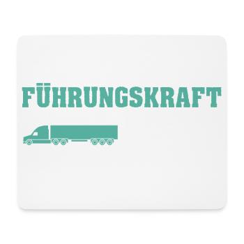 Führungskraft LKW Fahrer Trucker Lustiger Spruch - Mousepad (Querformat) - Weiß - Vorne