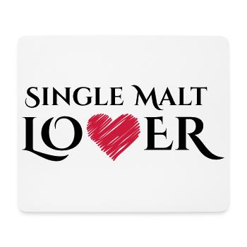 Single Malt Lover - Mousepad (Querformat) - Weiß - Vorne