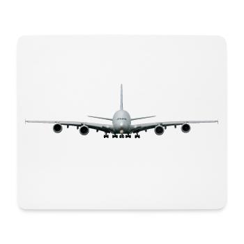 A-380 - Mousepad (Querformat) - Weiß - Vorne