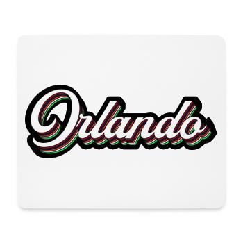Orlando Rainbow Script - Mouse Pad (horizontal) - white - Front
