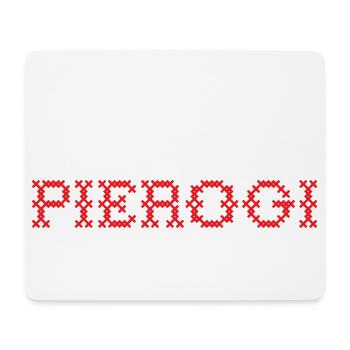 I love pierogies Pierogi Polska Poland flag - Mouse Pad (horizontal) - white - Front