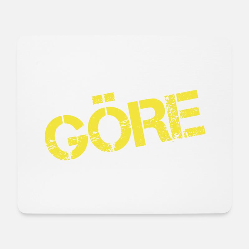 GÖRE - Mousepad (Querformat) - Weiß