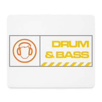 db warning - Mouse Pad (horizontal) - white - Front
