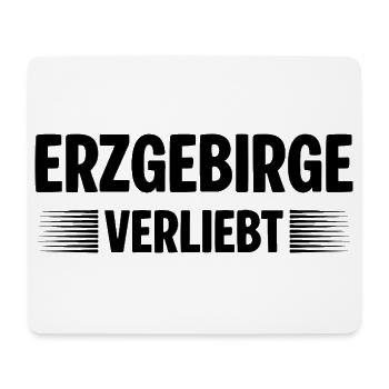 Erzgebirge Verliebt - Mousepad (Querformat) - Weiß - Vorne