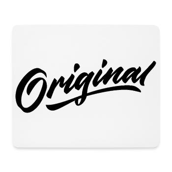 Original - Mousepad (Querformat) - Weiß - Vorne