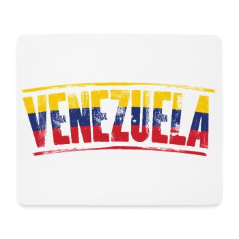 Mot-mot du drapeau du Venezuela - Tapis de souris (format paysage) - blanc - Devant