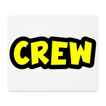 crew - Mouse Pad (horizontal) - white - Front