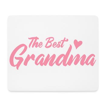 Best Granny Rosé Font - Mouse Pad (horizontal) - white - Front