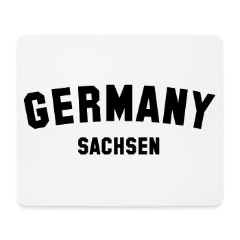 SACHSEN - Mousepad (Querformat) - Weiß - Vorne