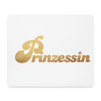 Princess Gold Girl Luxury Pampered Cool Quotes - Mouse Pad (horizontal) - white - Front