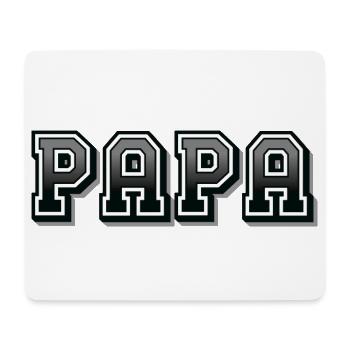 PAPA - Tapis de souris (format paysage) - blanc - Devant