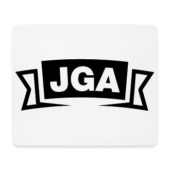 Bachelor Party Emblem / Logo - Mouse Pad (horizontal) - white - Front